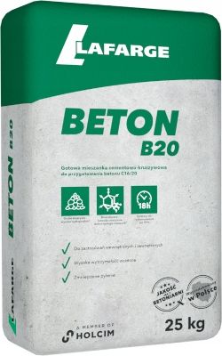 Beton B20 Lafarge 25kg – zdjęcie 1