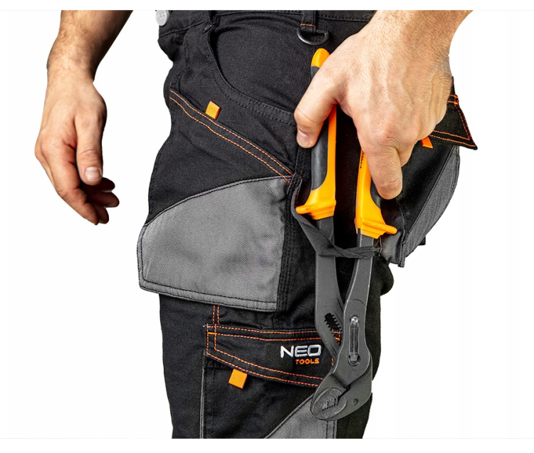 Spodnie robocze HD Slim odpinane kieszenie M – zdjęcie 4