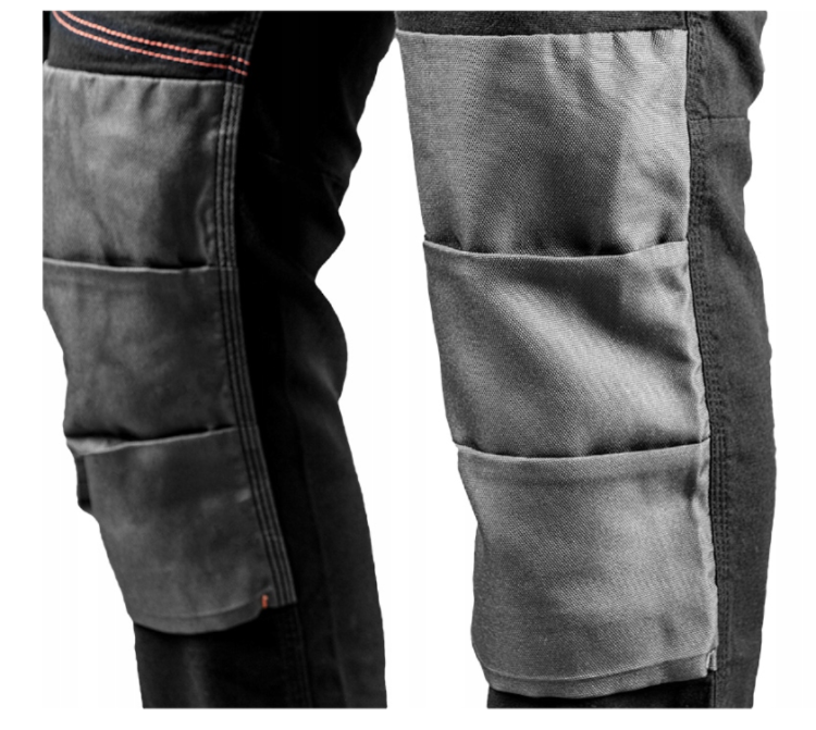 Spodnie robocze HD Slim odpinane kieszenie XXL – zdjęcie 3