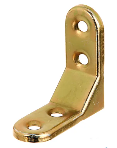 Kątownik ozdobny ocynkowany złoty 50x50x20 – zdjęcie 1