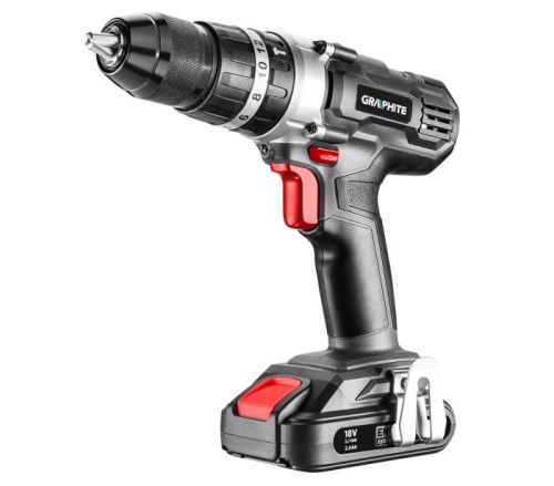 Wiertarko-wkrętarka Aku 18V udarowa bez akumulatora – zdjęcie 2