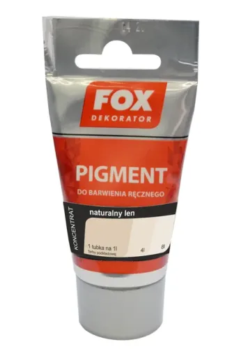 Fox Pasta do farb i tynków 02 Naturalny Len 40ml – zdjęcie 1