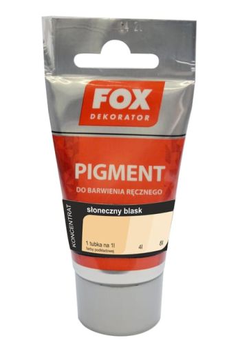 Fox Pasta do farb i tynków 03 Słoneczny Blask 40ml – zdjęcie 1