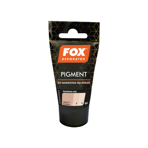 Fox Pasta do farb i tynków 04 Karmelowa Nuta 40 ml – zdjęcie 1
