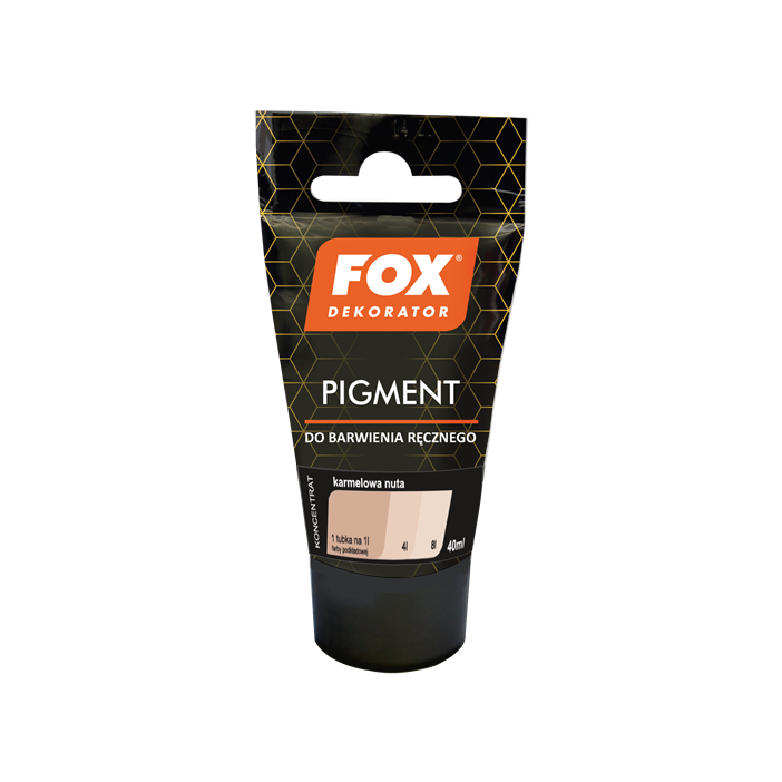Fox Pasta do farb i tynków 04 Karmelowa Nuta 40 ml – zdjęcie 1