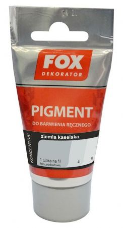 Fox Pasta do farb i tynków 18 Ziemia Kaselska 40ml – zdjęcie 1