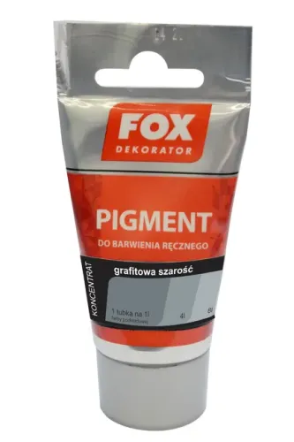 Fox Pasta do farb i tynków 21 Grafitowa Szarość 40ml – zdjęcie 1