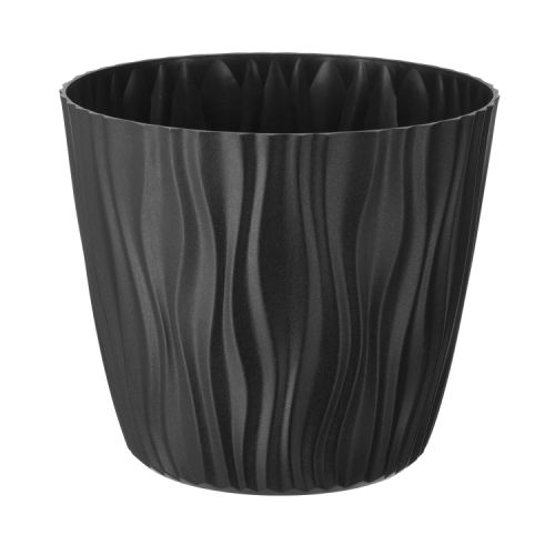 Doniczka Sahara 22cm 07621 antracyt – zdjęcie 1