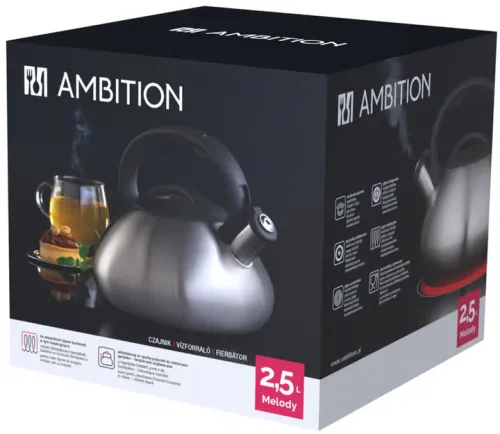 Czajnik 3L Melody Satyna – zdjęcie 2