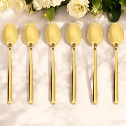 Como Gold łyżeczka do herbaty 6 elementów – zdjęcie 2