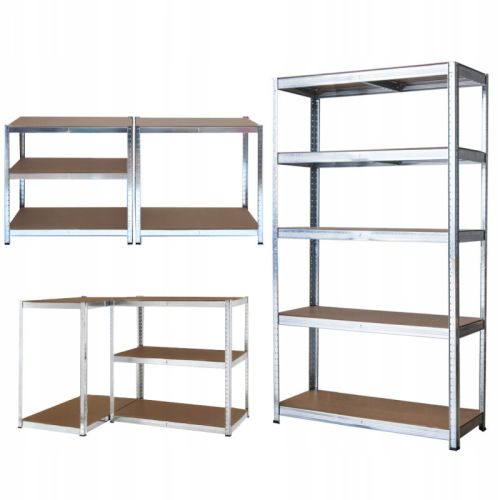 Regał matalowy 5 półek 220x110x45 udżwig 175 kg – zdjęcie 2