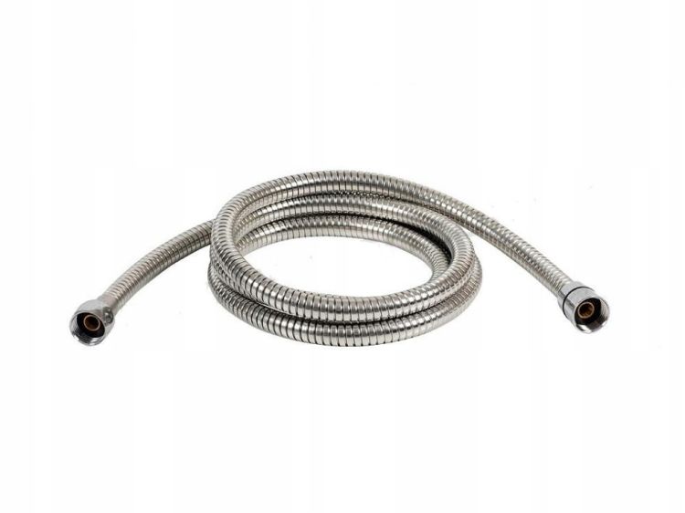 Wąż prysznicowy rozciągany 175-230 cm chrom – zdjęcie 1