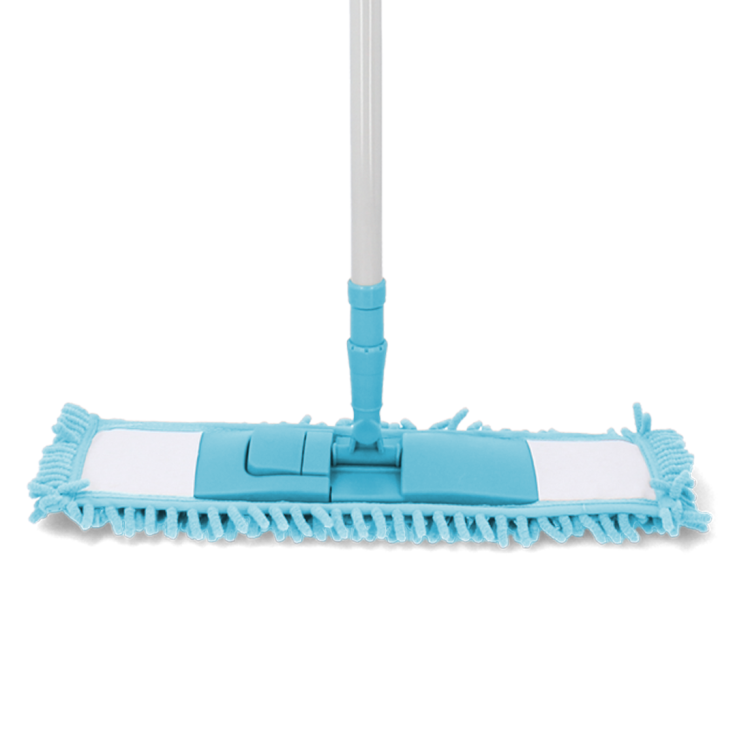 Mop płaski szenilowy z kijem teleskopowym – zdjęcie 2
