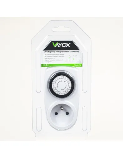 Programator czasowy analogowy TS-MF201 VA0172 Vayox – zdjęcie 1