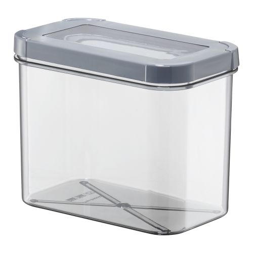 Ambition pojemnik z pokrywką Optimo 1,2l szary – zdjęcie 1