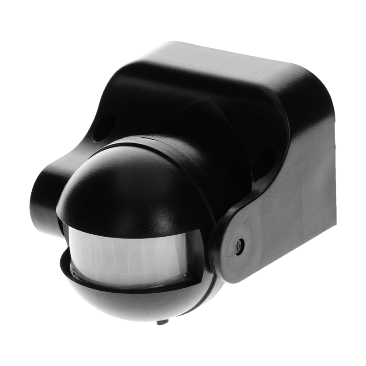 Czujnik ruchu 180 stopni IP44 1200W czarny – zdjęcie 2