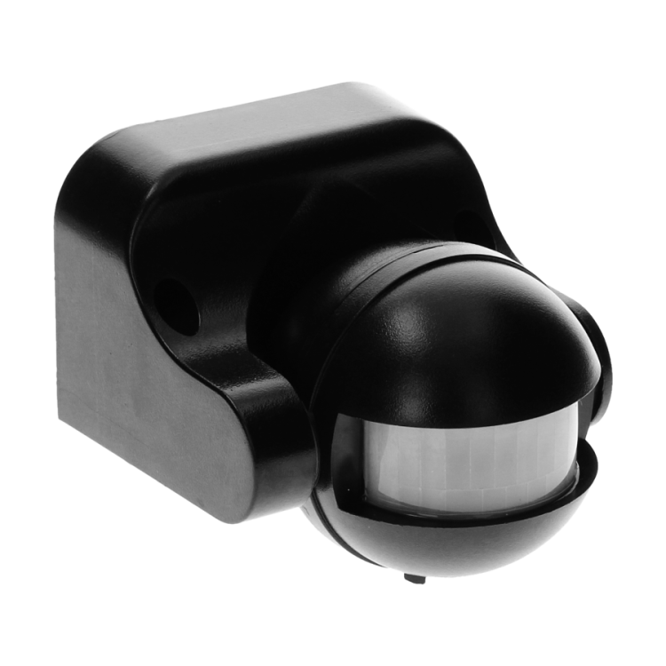 Czujnik ruchu 180 stopni IP44 1200W czarny – zdjęcie 3