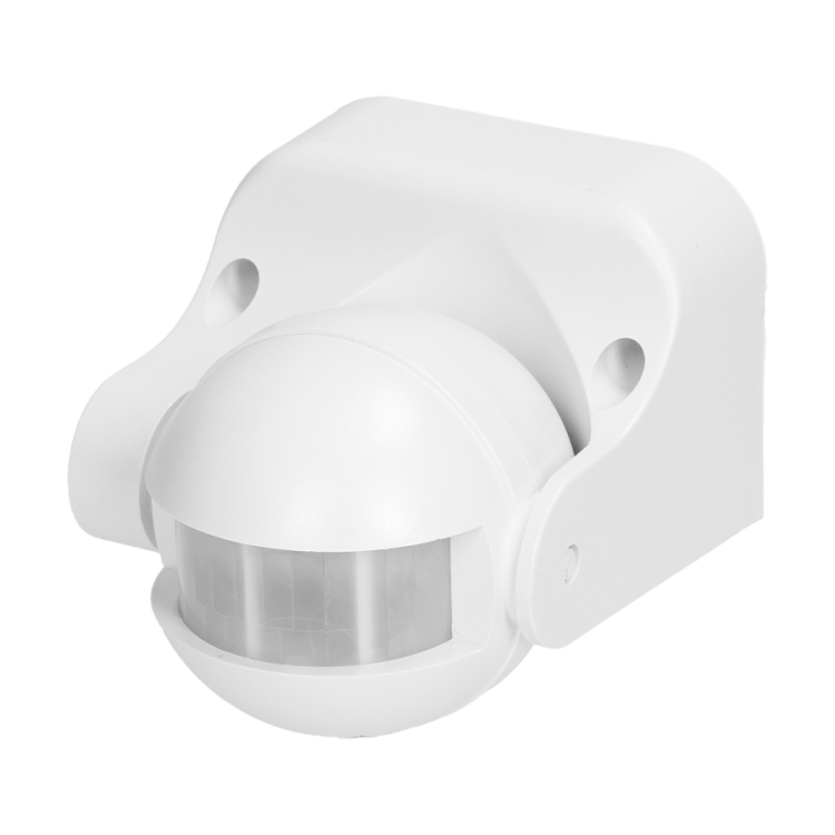 Czujnik ruchu 180 stopni IP44 1200W biały – zdjęcie 2