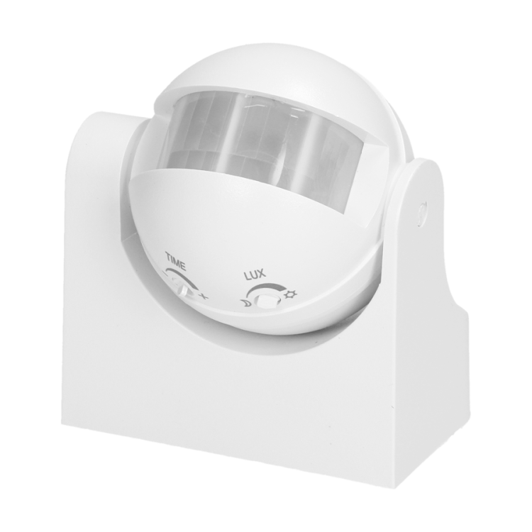 Czujnik ruchu 180 stopni IP44 1200W biały – zdjęcie 6
