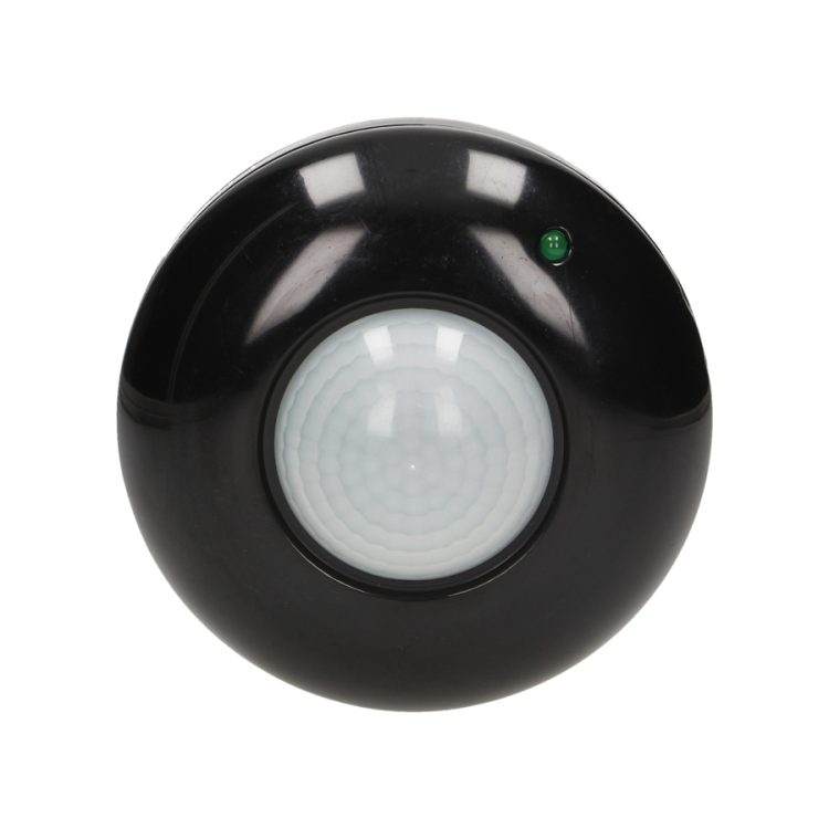 Czujnik ruchu 360 stopni IP20, 1200W czarny – zdjęcie 3