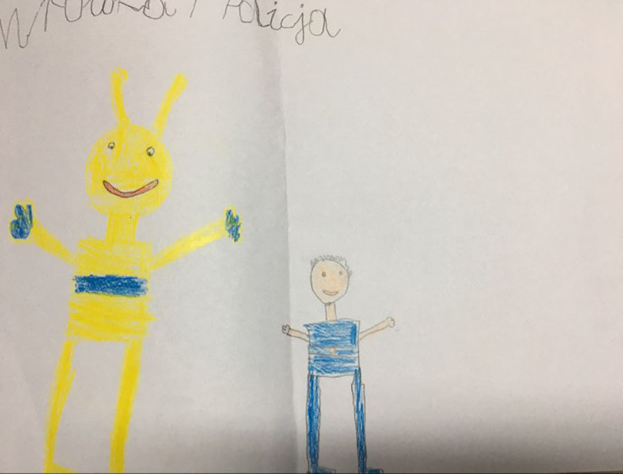 mrówka dzieci akcja